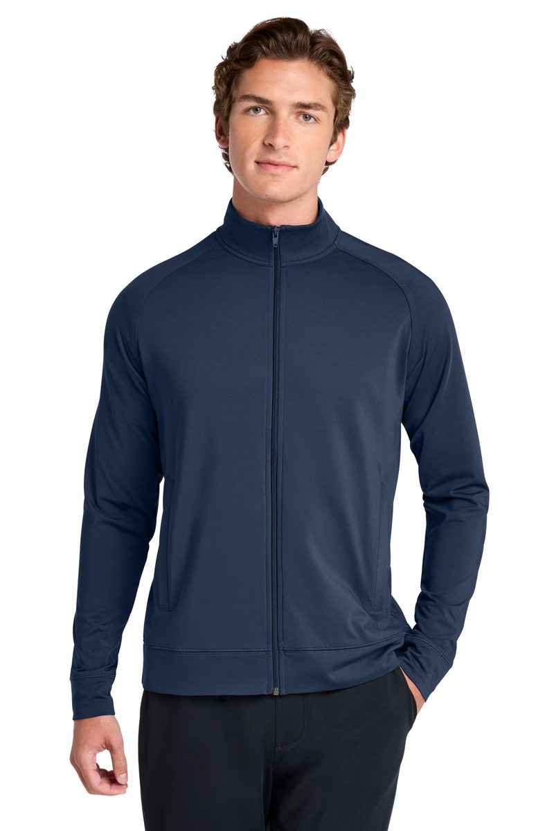 Sport-Tek ST857 - Sport-Wick Stretch Full-Zip Cadet Jacket