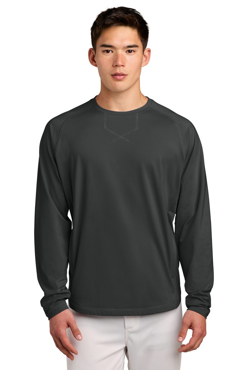 Sport-Tek ST859 - Sport-Wick Stretch Pocketed Crewneck Sport-Tek