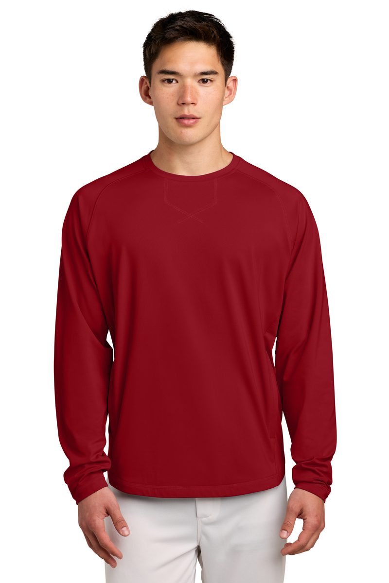 Sport-Tek ST859 - Sport-Wick Stretch Pocketed Crewneck Sport-Tek