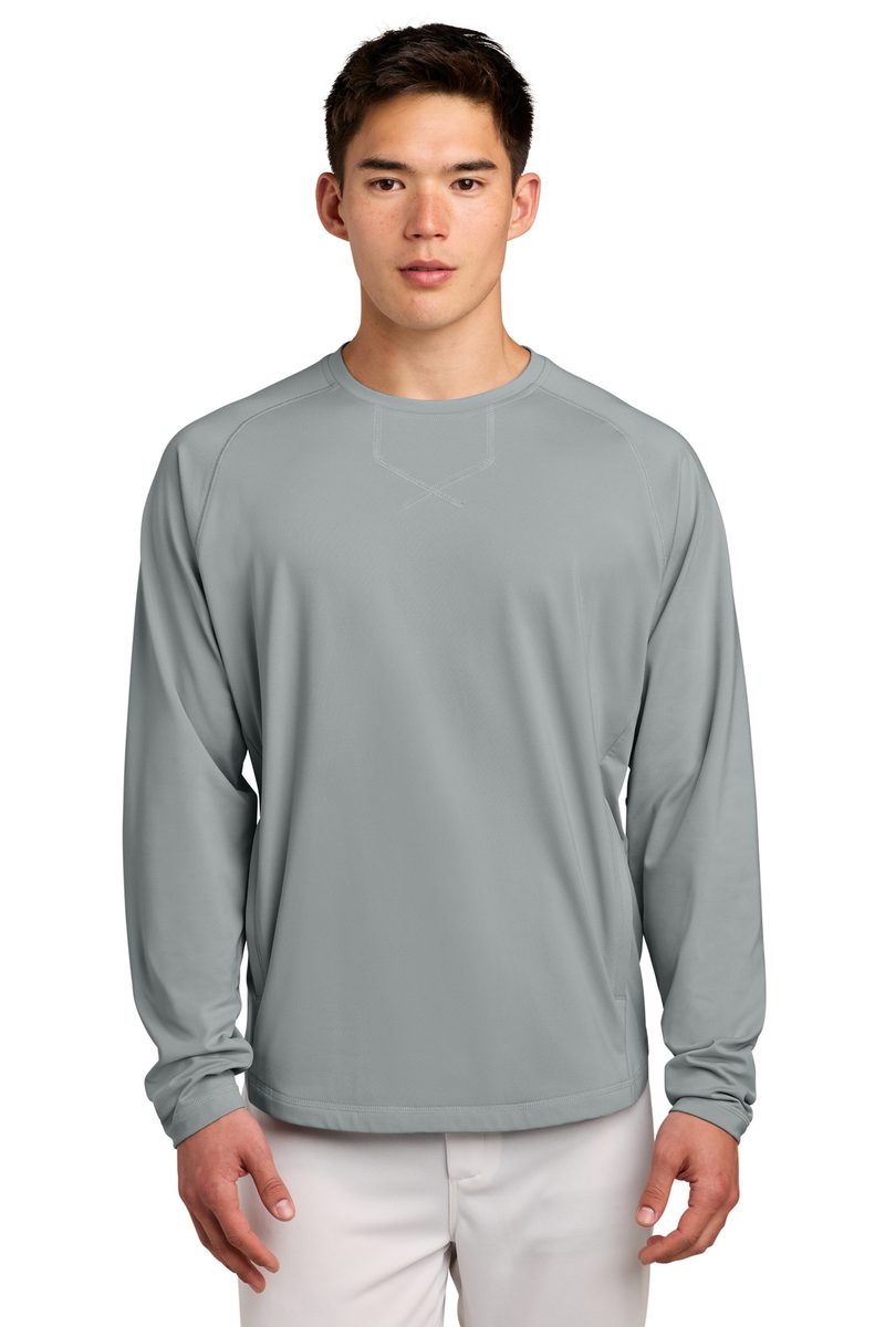 Sport-Tek ST859 - Sport-Wick Stretch Pocketed Crewneck Sport-Tek
