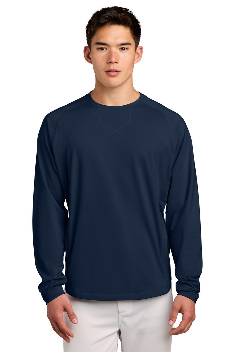 Sport-Tek ST859 - Sport-Wick Stretch Pocketed Crewneck Sport-Tek