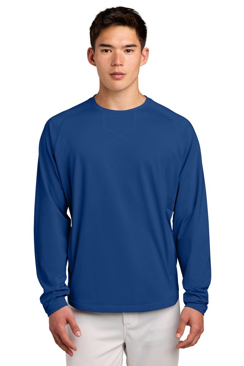 Sport-Tek ST859 - Sport-Wick Stretch Pocketed Crewneck Sport-Tek