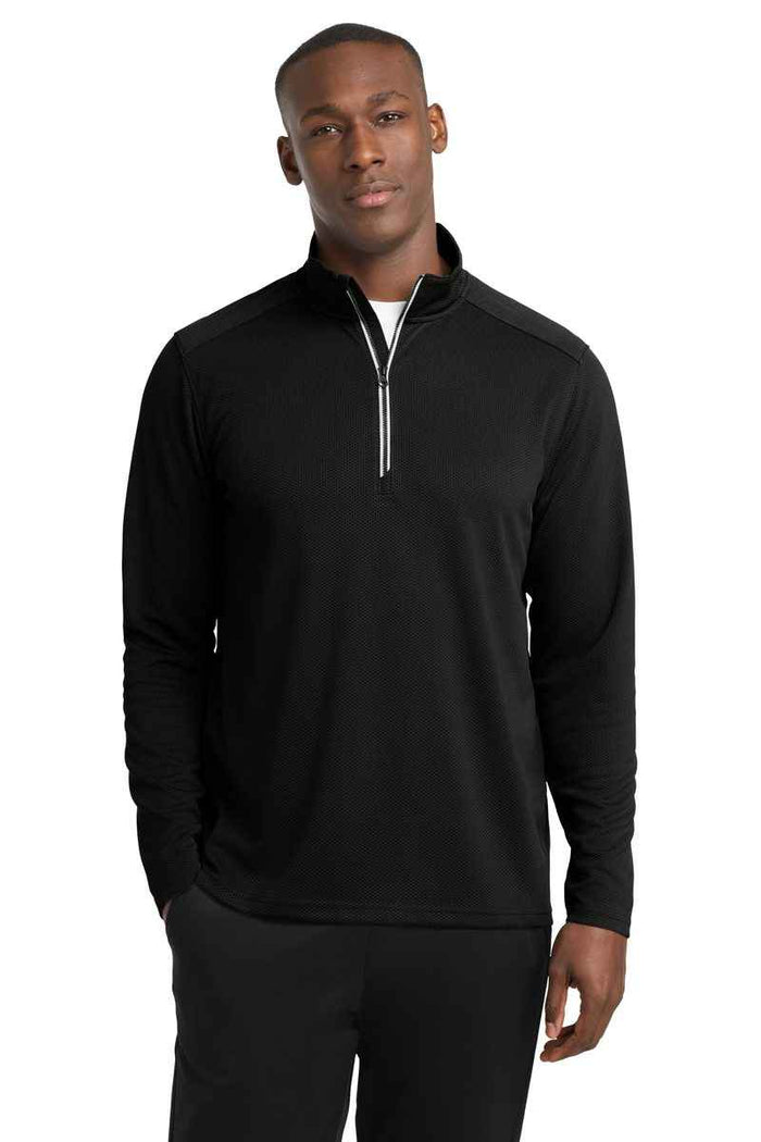Sport-Tek ST860 - Sport-Wick Textured 1/4-Zip Pullover