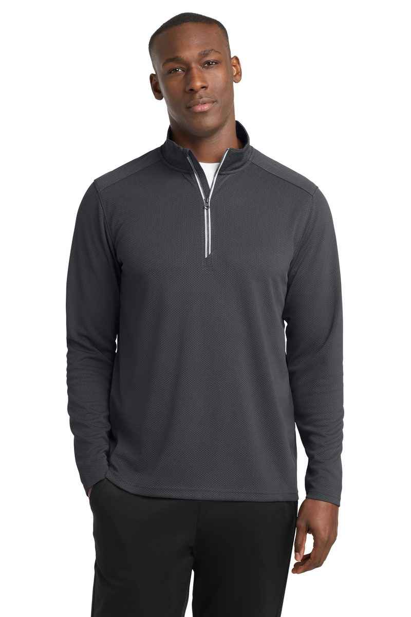 Sport-Tek ST860 - Sport-Wick Textured 1/4-Zip Pullover