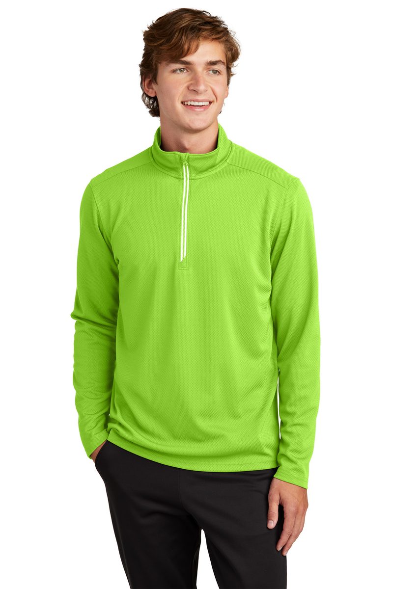 Sport-Tek ST860 - Sport-Wick Textured 1/4-Zip Pullover Sport-Tek