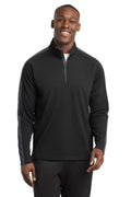 Sport-Tek ST861 - Sport-Wick Textured Colorblock 1/4-Zip Pullover Sport-Tek