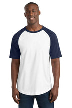 Sport-Tek T201 - Short Sleeve Colorblock Raglan Jersey