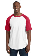 Sport-Tek T201 - Short Sleeve Colorblock Raglan Jersey