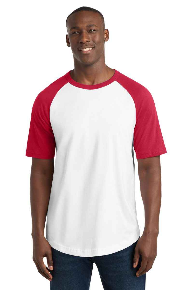 Sport-Tek T201 - Short Sleeve Colorblock Raglan Jersey