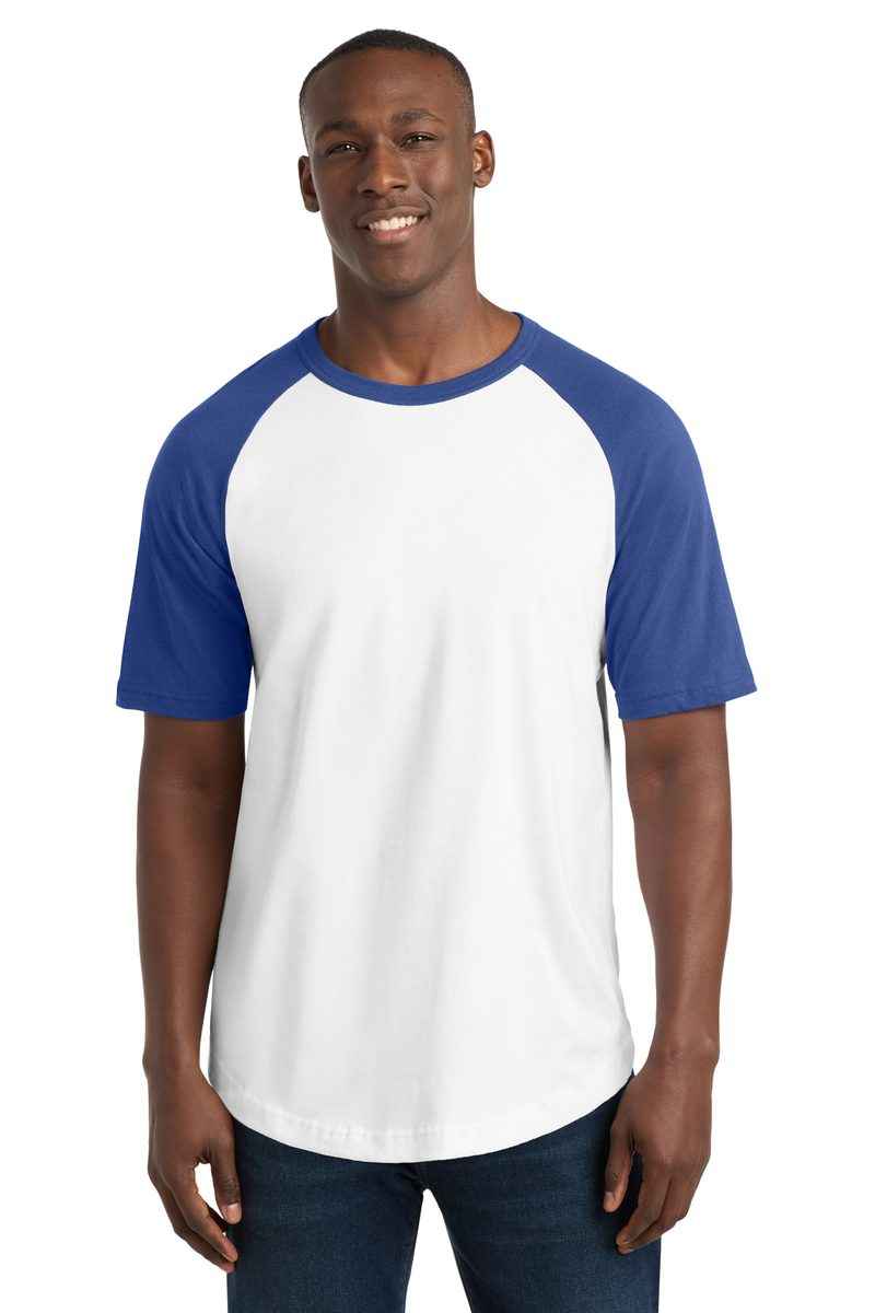 Sport-Tek T201 - Short Sleeve Colorblock Raglan Jersey