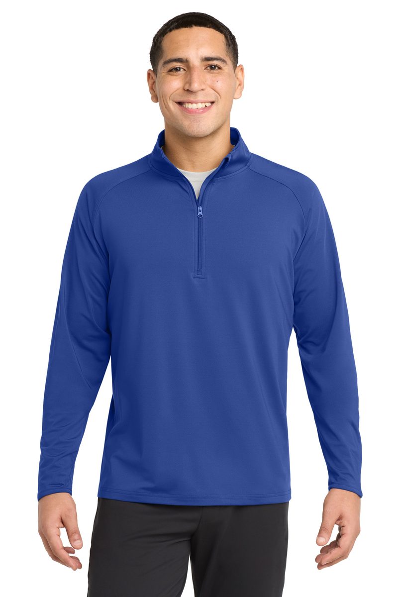 Sport-Tek TST850 - Tall Sport-Wick Stretch 1/4-Zip Pullover Sport-Tek