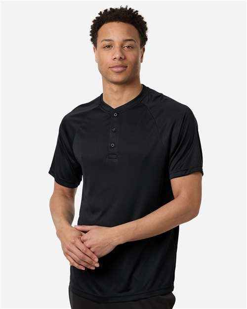Team 365 TT11HN - Men's Zone Performance Henley
