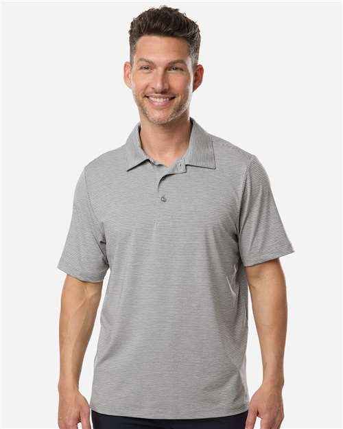 Team 365 TT125 - Men's Relay Heathered Stripe Polo