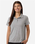 Team 365 TT125W - Women's Relay Heathered Stripe Polo Team 365