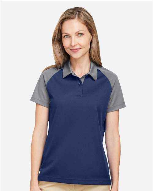 Team 365 TT21CW - Women's Command Snag-Protection Colorblock Polo