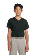 Sport-Tek YST220 - Youth PosiCharge Tough Mesh Full-Button Jersey