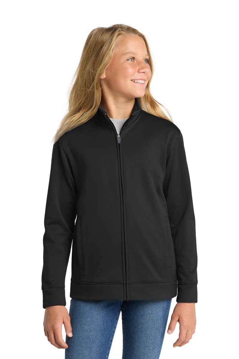 Sport-Tek YST241 - Youth Sport-Wick Fleece Full-Zip Jacket