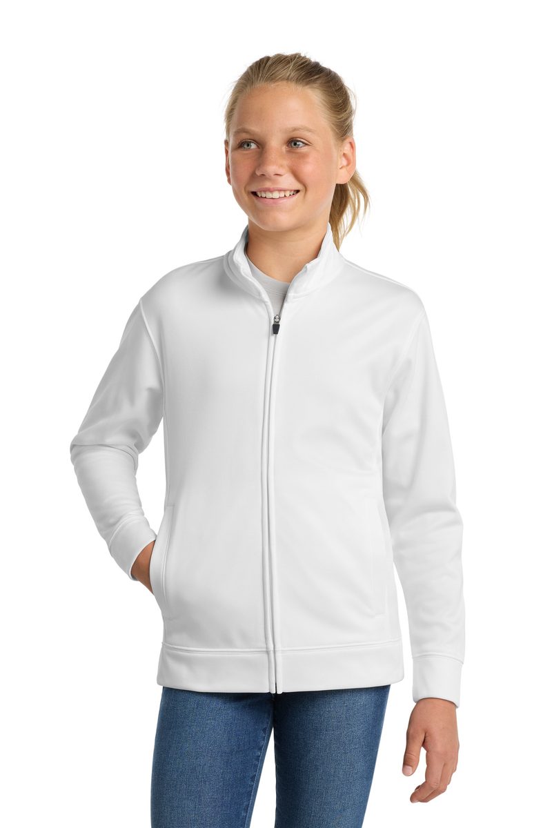 Sport-Tek YST241 - Youth Sport-Wick Fleece Full-Zip Jacket Sport-Tek