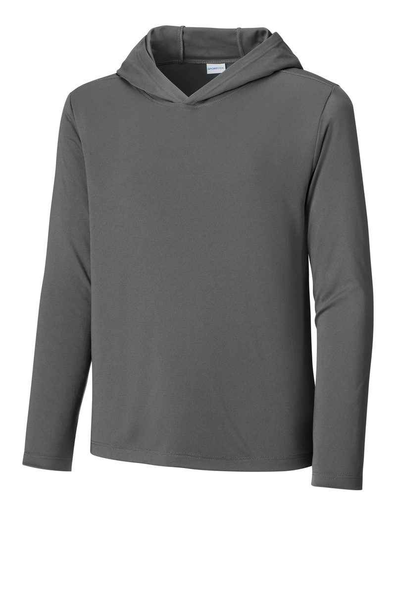 Sport-Tek YST420LSH - Youth Posi-UV Pro Long Sleeve Hoodie