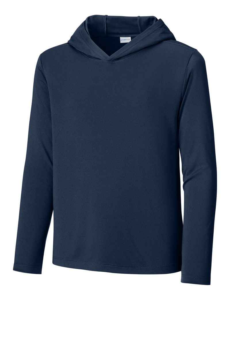 Sport-Tek YST420LSH - Youth Posi-UV Pro Long Sleeve Hoodie