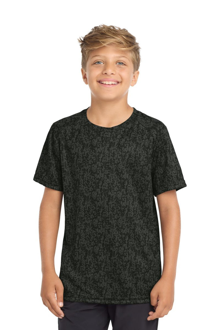 Sport-Tek YST460 - Youth Digi Camo Tee
