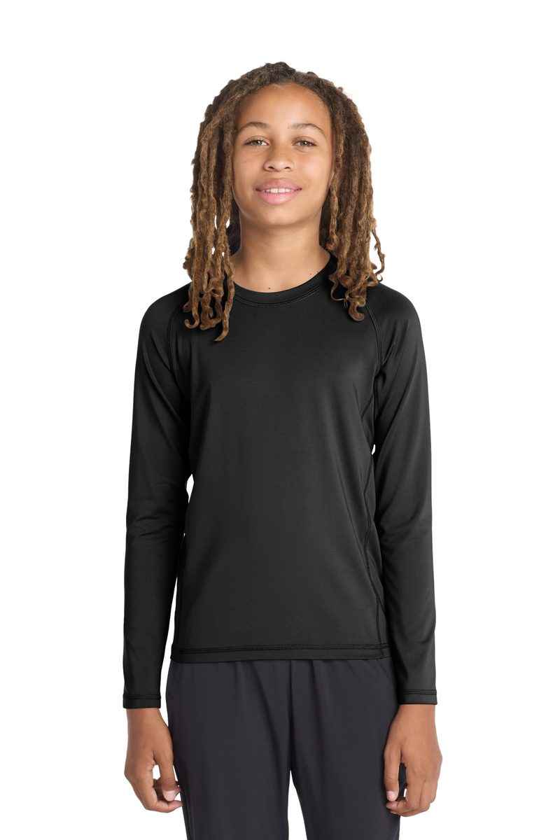 Sport-Tek YST470LS - Youth Long Sleeve Rashguard Tee