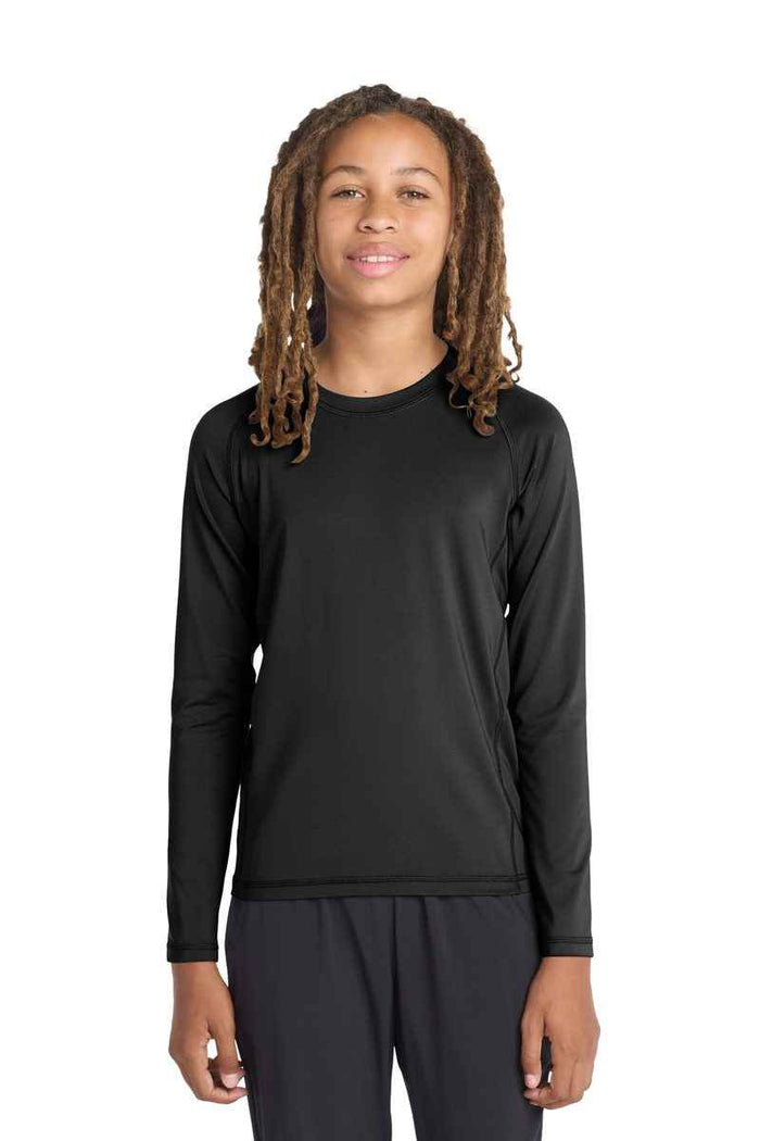 Sport-Tek YST470LS - Youth Long Sleeve Rashguard Tee