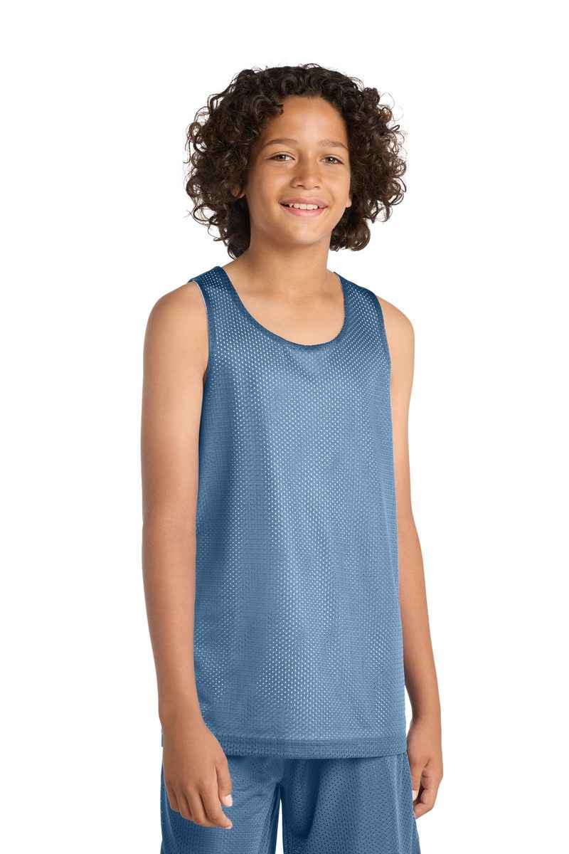 Sport-Tek YST500 - Youth PosiCharge Classic Mesh Reversible Tank