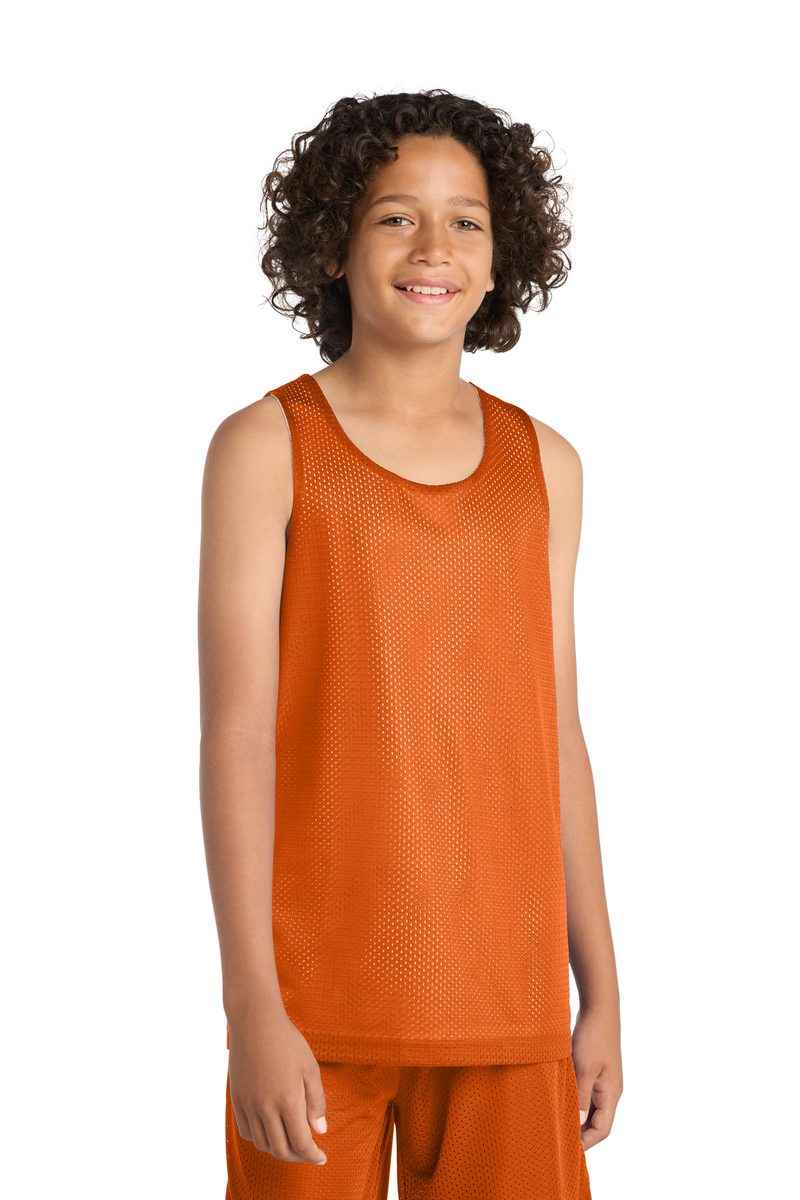 Sport-Tek YST500 - Youth PosiCharge Classic Mesh Reversible Tank