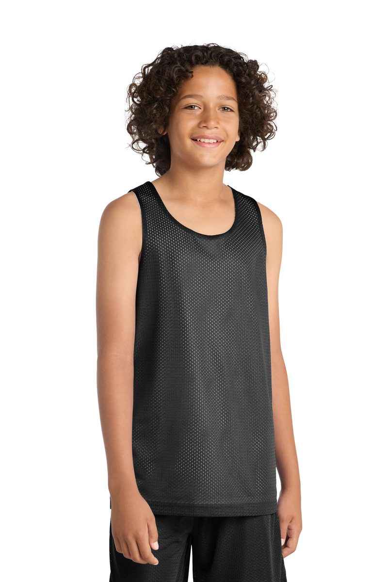 Sport-Tek YST500 - Youth PosiCharge Classic Mesh Reversible Tank
