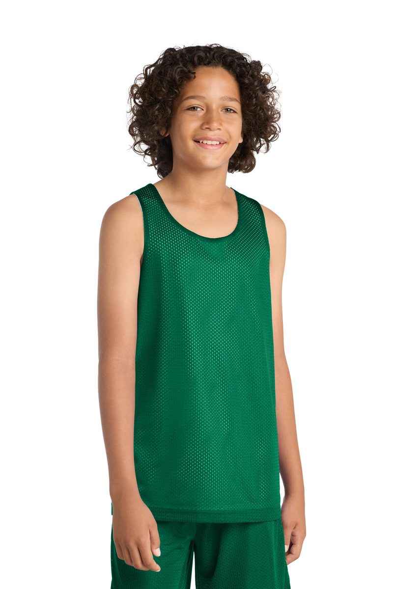 Sport-Tek YST500 - Youth PosiCharge Classic Mesh Reversible Tank