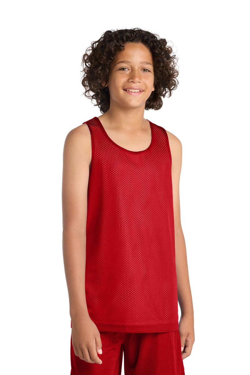 Sport-Tek YST500 - Youth PosiCharge Classic Mesh Reversible Tank Sport-Tek