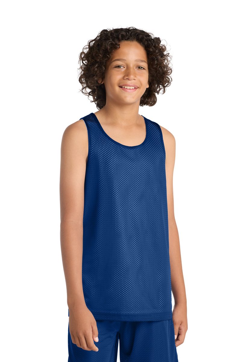 Sport-Tek YST500 - Youth PosiCharge Classic Mesh Reversible Tank Sport-Tek