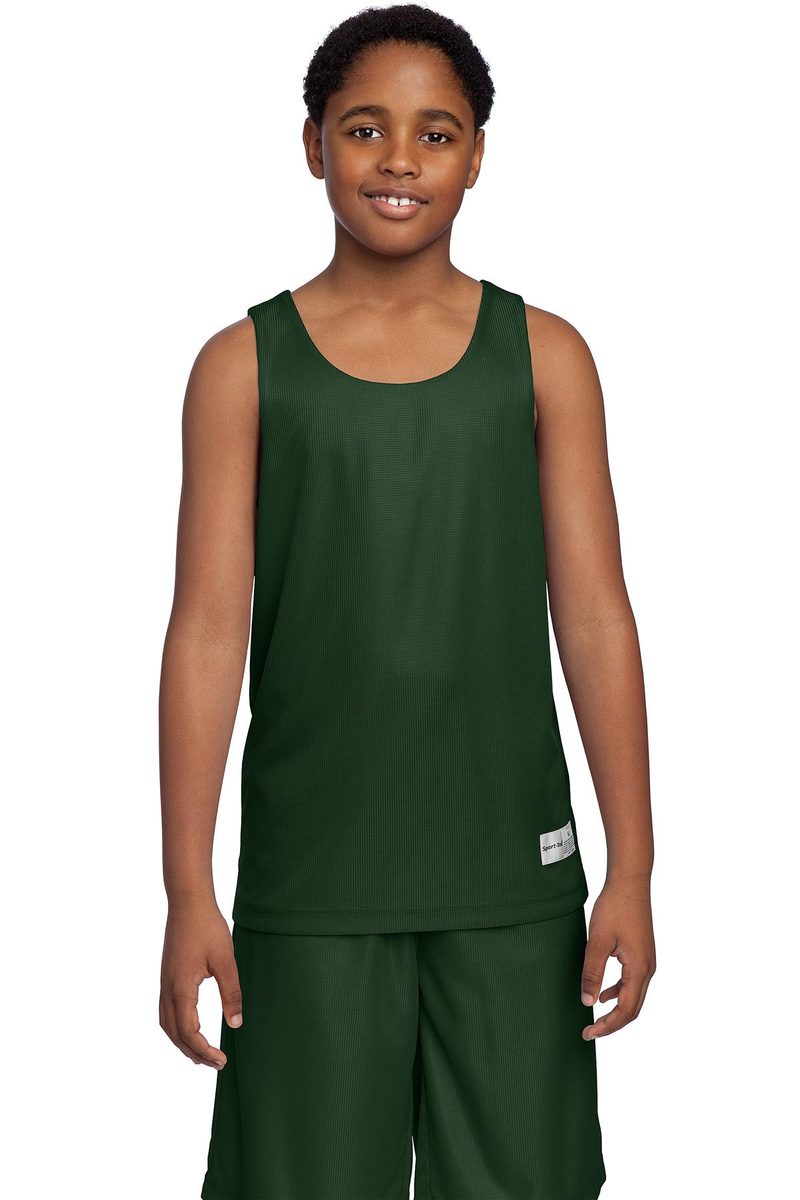 Sport-Tek YT550 - Youth PosiCharge Mesh Reversible Tank Sport-Tek