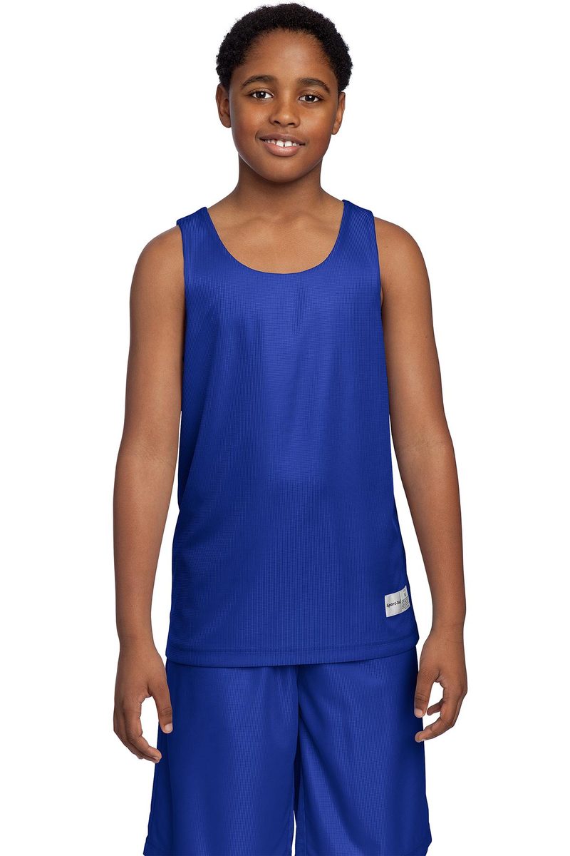 Sport-Tek YT550 - Youth PosiCharge Mesh Reversible Tank Sport-Tek