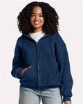 JERZEES Z12MR - Unisex Rugged Full-Zip Hooded Sweatshirt
